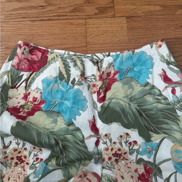 Jones New York Country Floral Print Pants Size 8 - Picture 7 of 11